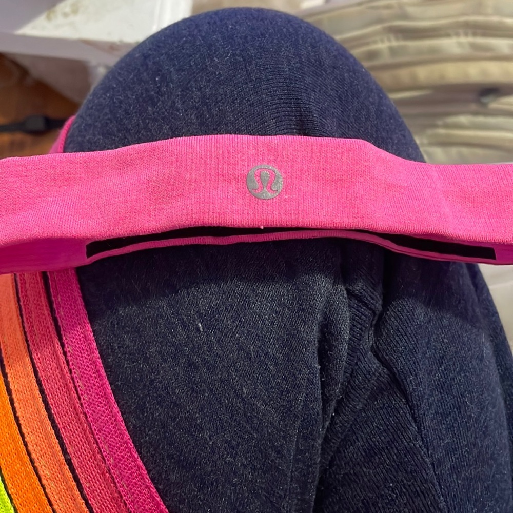 Lululemon hot pink headband